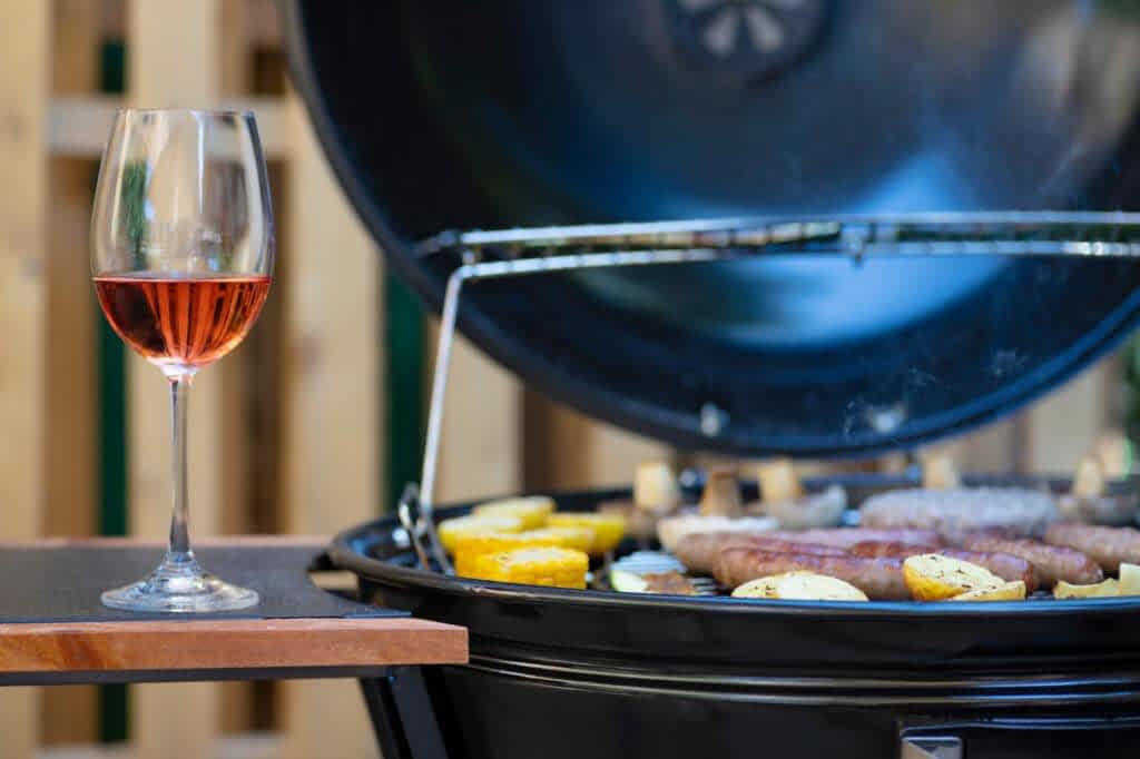Vins rosé et barbeque