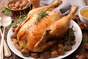 les accords dinde de noël et vins