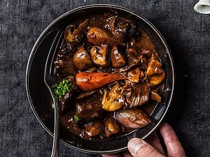 Daube et Champignons