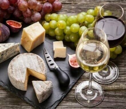 les accords fromages et vins