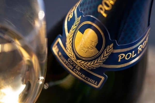 bouteille de champagne Pol Roger