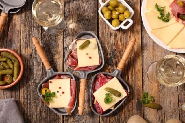 Les accords raclette et vins