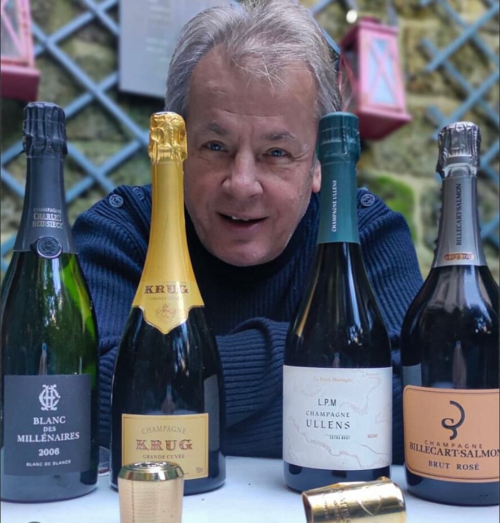 Le sommelier, Jean-Luc Jamrozik.