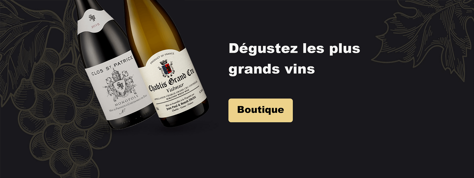 image de bannière pour la boutique